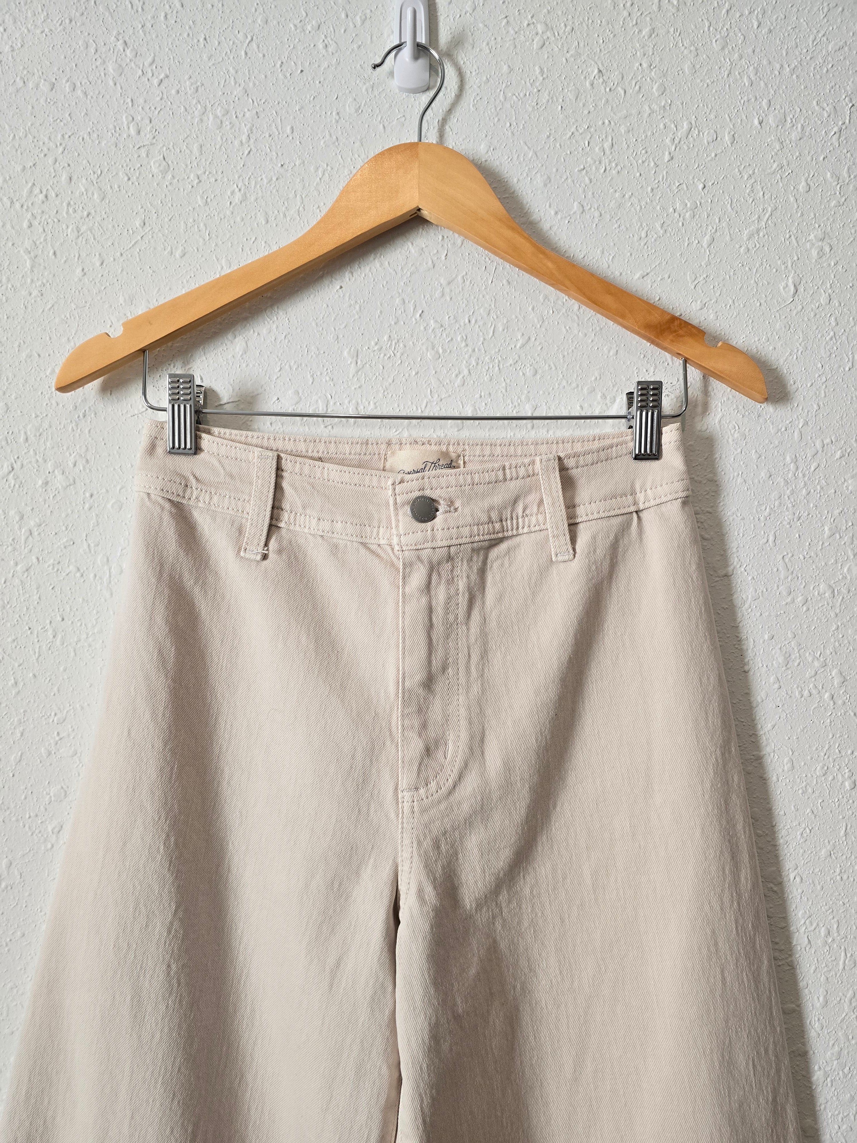 Neutral Wide Leg Jeans (2)