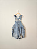 Distressed Denim Shortalls (16)