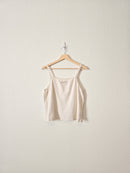 Vintage Floral Embroidered Tank (L)