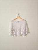 Vintage Floral Crochet Top (L)