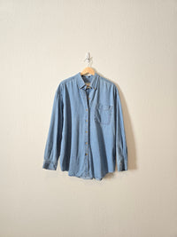 Vintage Eddie Bauer Denim Button Up (L)