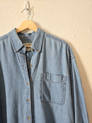 Vintage Eddie Bauer Denim Button Up (L)