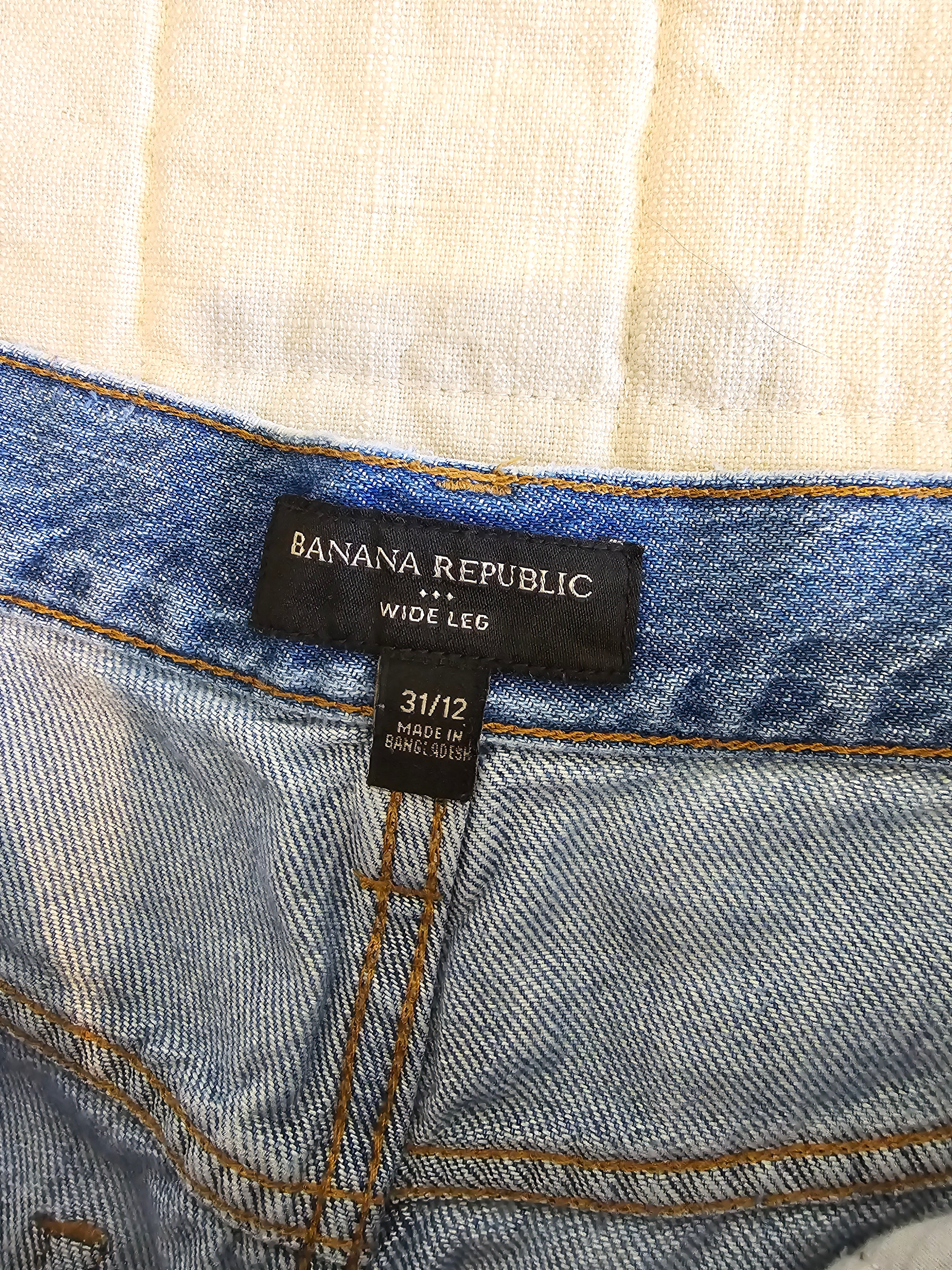 Banana Republic Wide Leg Jeans (31/12)