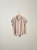 Wishlist Relaxed Henley Top (M/L)