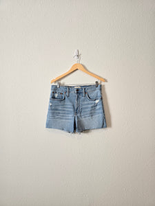 Madewell High Rise Denim Shorts (30)