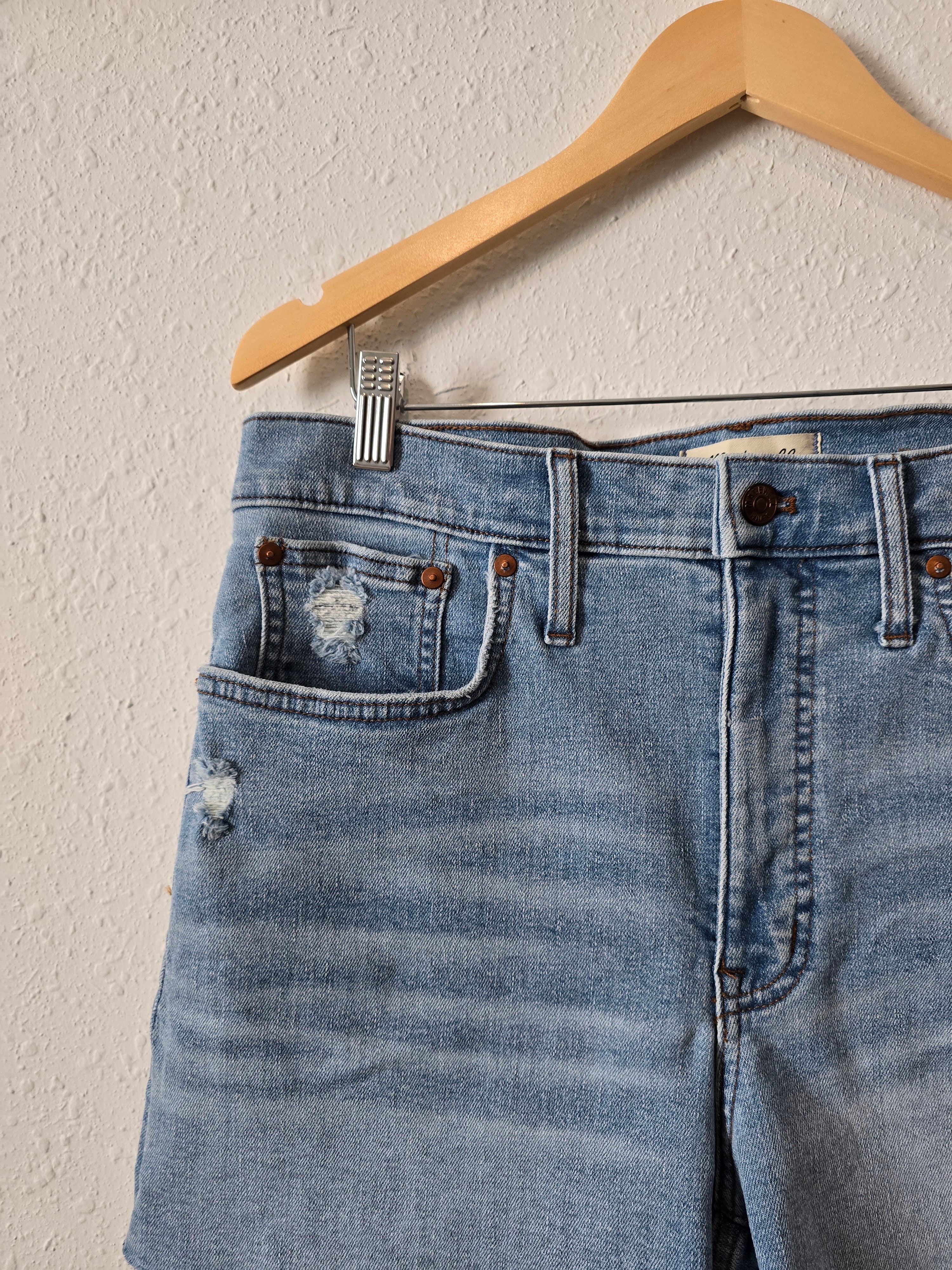 Madewell High Rise Denim Shorts (30)