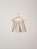 Neutral Linen Easy Shorts (S)