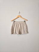 Neutral Linen Easy Shorts (S)