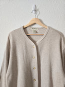 Vintage Eddie Bauer Button Up Cardigan (M)