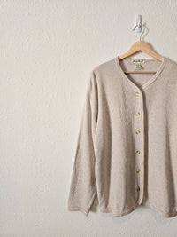 Vintage Eddie Bauer Button Up Cardigan (M)