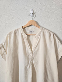 Madewell V Neck Relaxed Top (S)