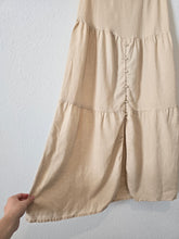 Load image into Gallery viewer, Button Up Tiered Maxi Skirt (M)
