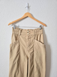 Free People Baggy Straight Pants (S)