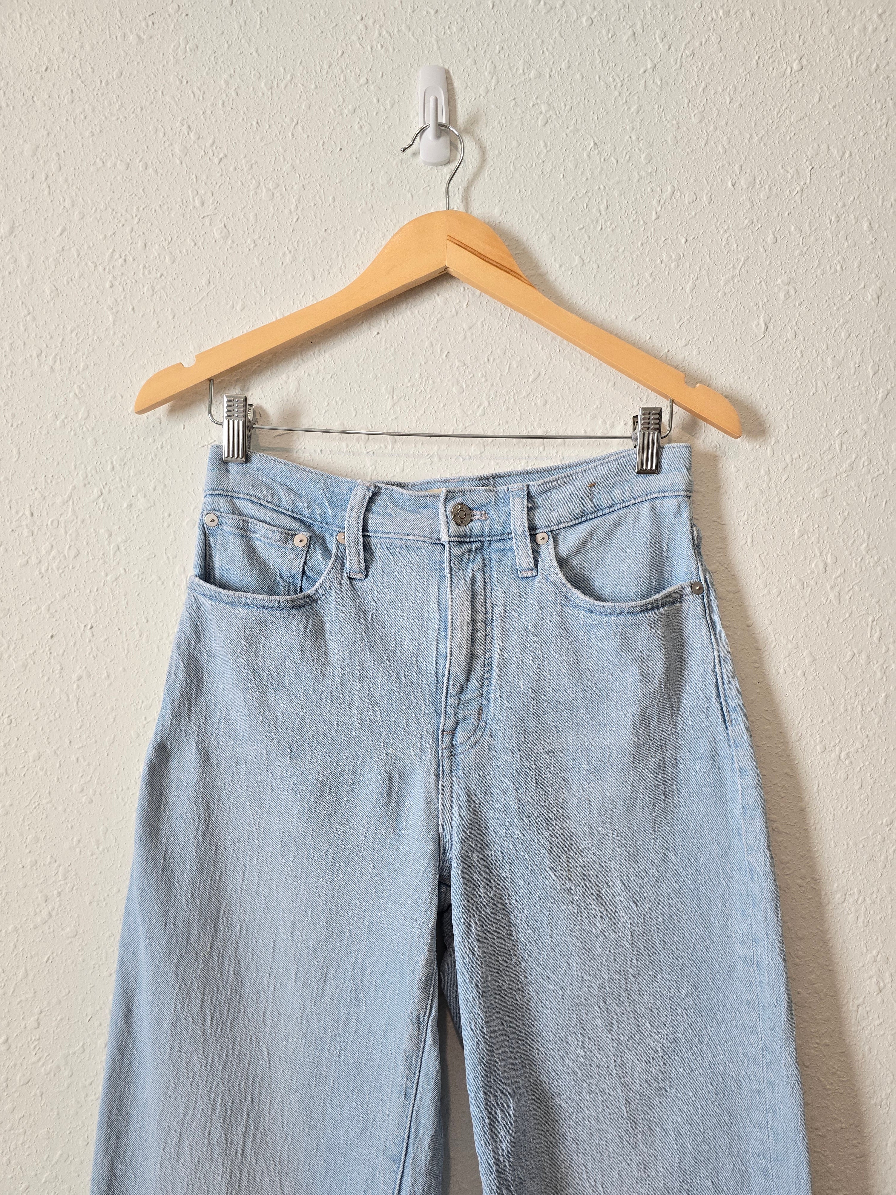 Madewell Perfect Vintage Wide Leg Jeans (26)