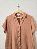 Mable Clay Gauze Romper (S/M)