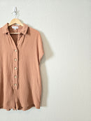 Mable Clay Gauze Romper (S/M)
