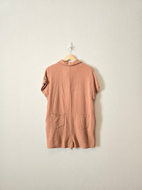 Mable Clay Gauze Romper (S/M)