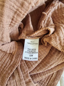 Mable Clay Gauze Romper (S/M)