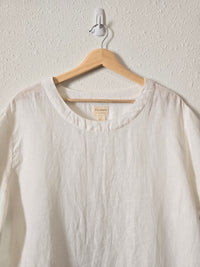 Petalura 100% Linen Tee (1X)