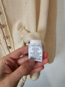 Listicle Linen Blend Button Up (M)