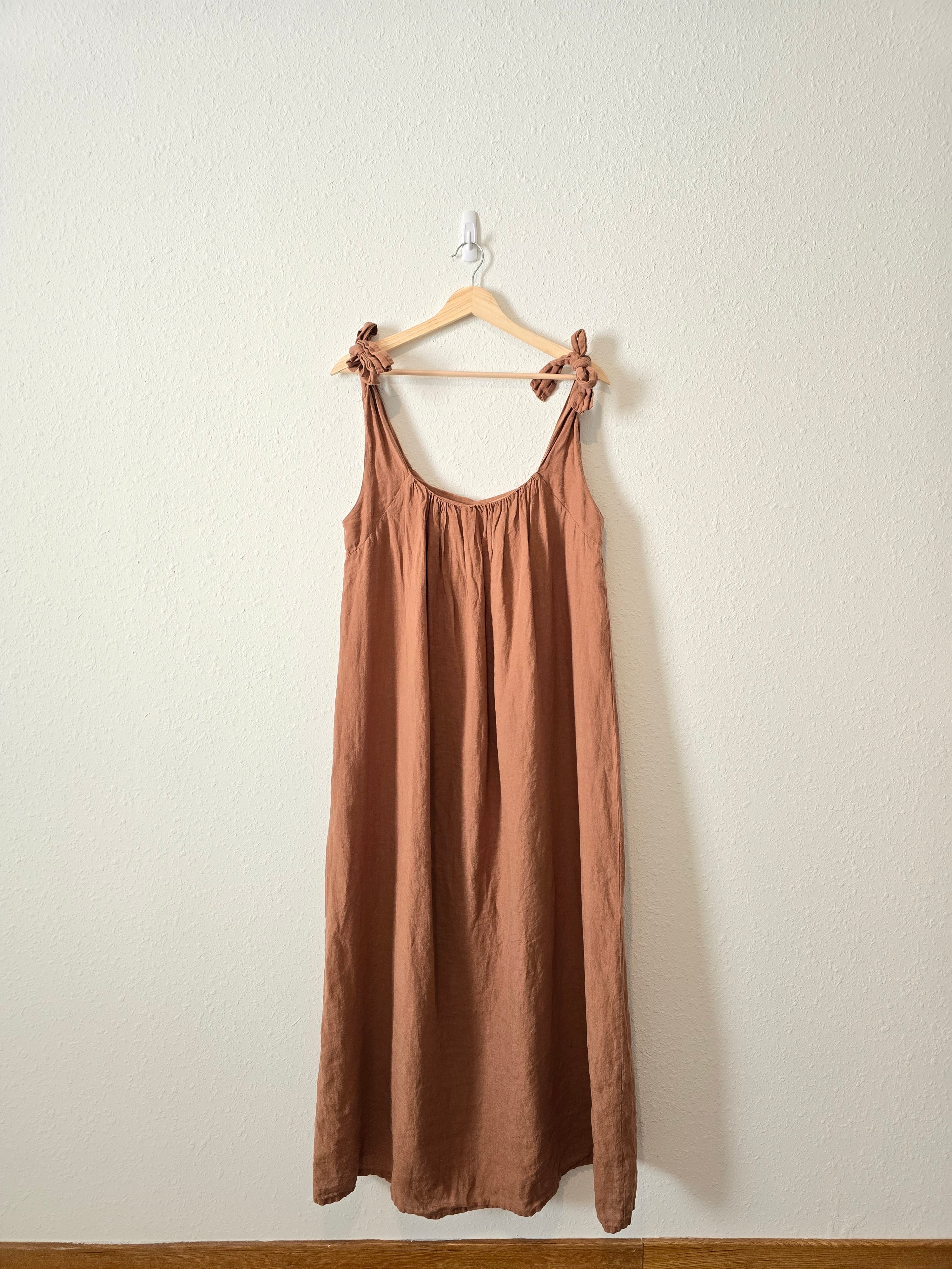 The Simple Folk Linen Maxi Dress (S/M)