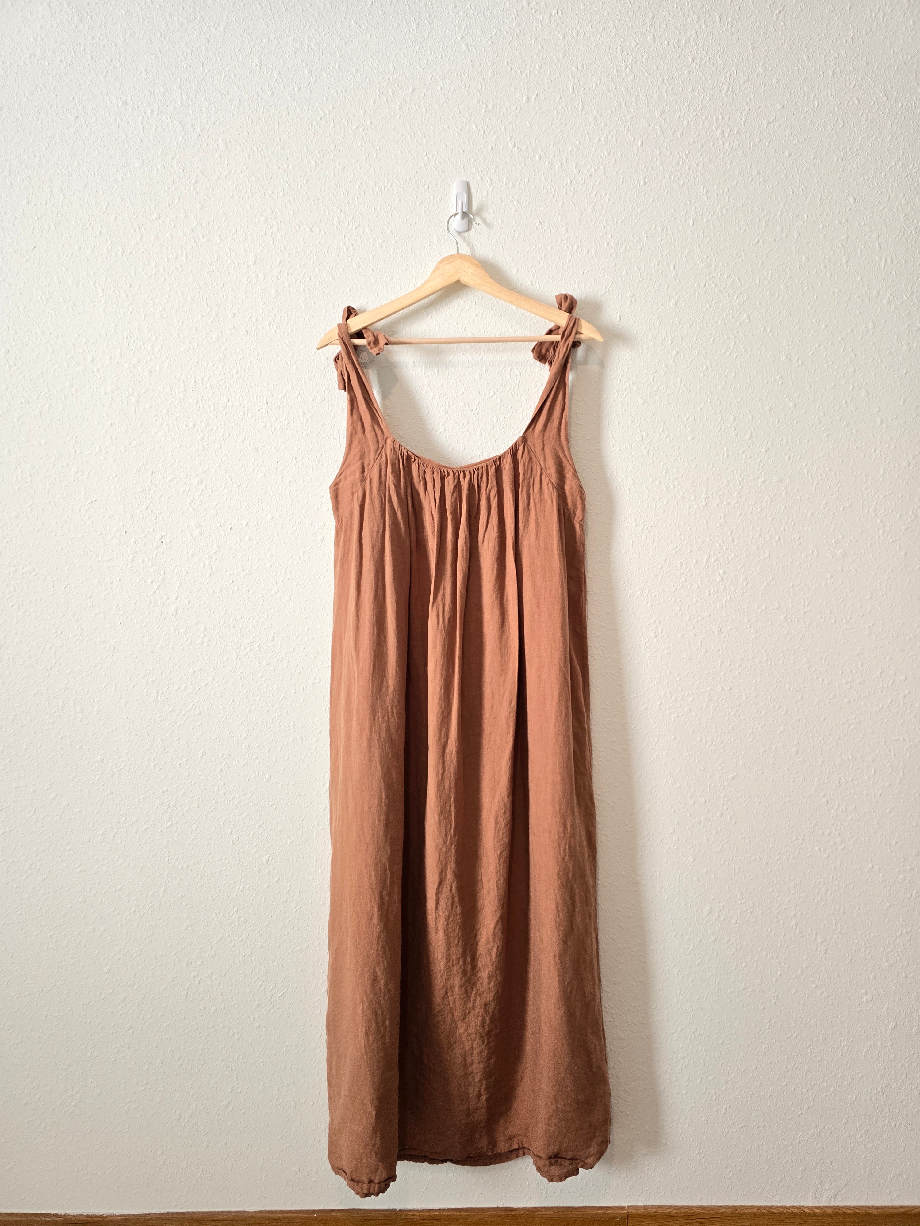 The Simple Folk Linen Maxi Dress (S/M)