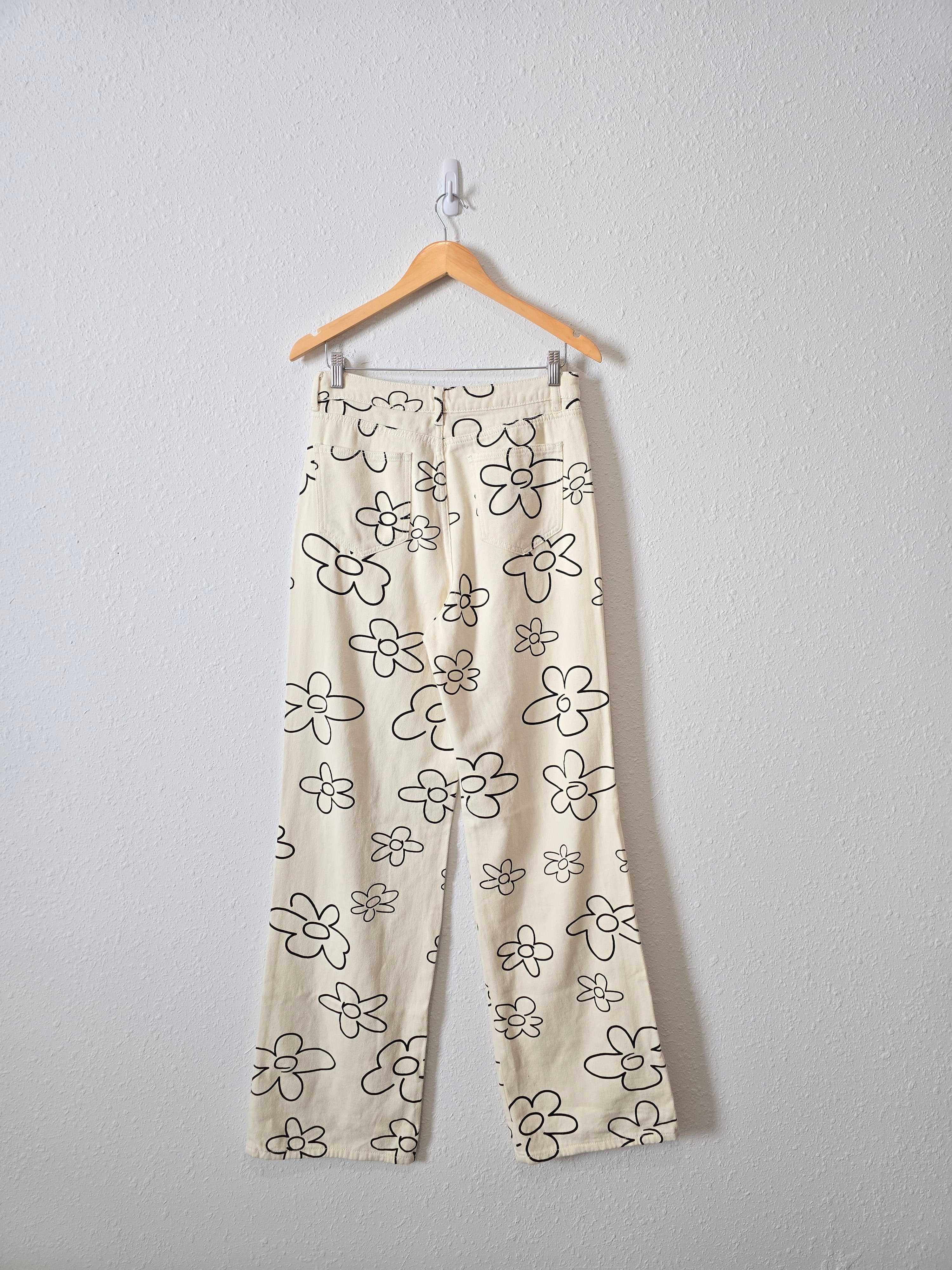 Bailey Rose Floral Jeans (M)