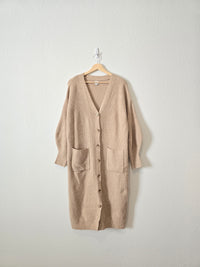 Chunky Knit Duster Cardigan (L)