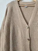 Chunky Knit Duster Cardigan (L)