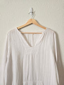 Xirena White Pocket Tee (L)