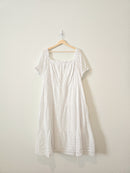 White Eyelet Square Neck Midi Dress (22)