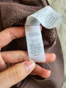 Aerie Chocolate Henley Sweatshirt (M)