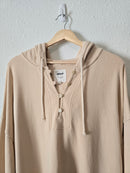 Aerie Oversized Henley Sweatshirt (M)