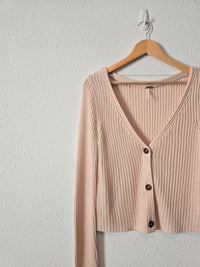 Free People Button Up Cardigan (L)