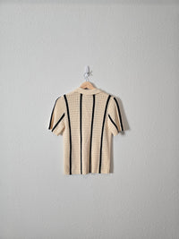 Anine Bing Knit Button Up (S)