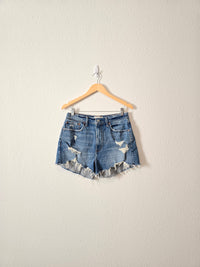 NEW Abercrombie High Rise Mom Shorts (30/10)