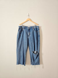 Abercrombie High Rise Loose Jeans (34/18)