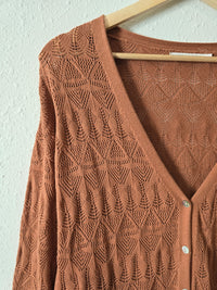 Label Of Love Textured Duster Cardigan (M)