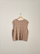 Abercrombie Cable Knit Vest (XL)