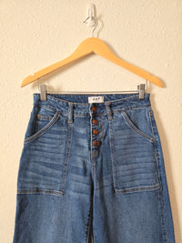 Oat Wide Leg Crop Jeans (28)