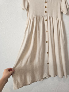 Piper & Scoot Oat Midi Dress (S)