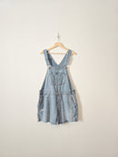 Relaxed Denim Shortalls (L)