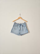 Abercrombie High Rise Mom Shorts (27/4)