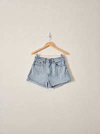 Abercrombie High Rise Mom Shorts (27/4)