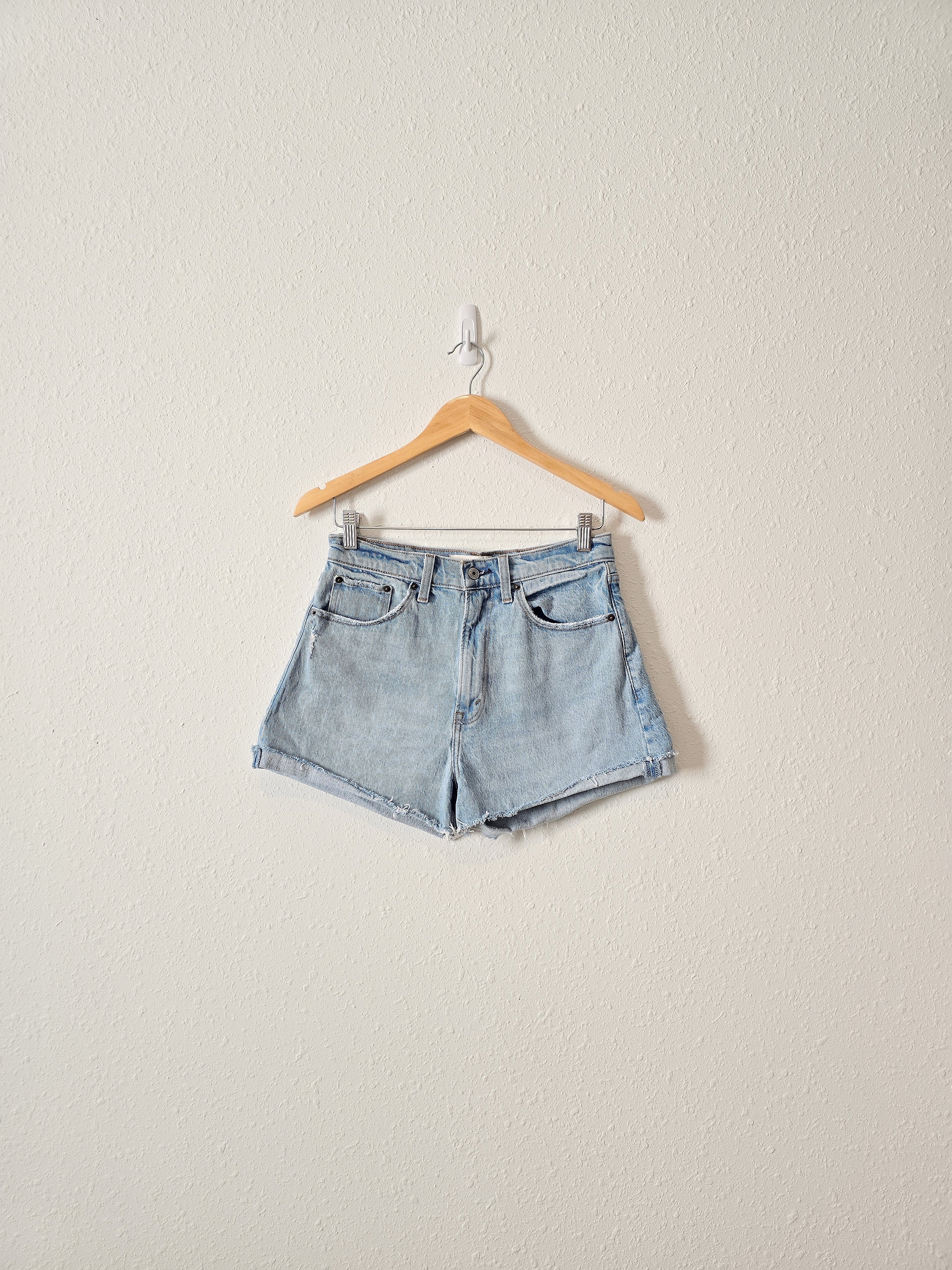 Abercrombie High Rise Mom Shorts (27/4)