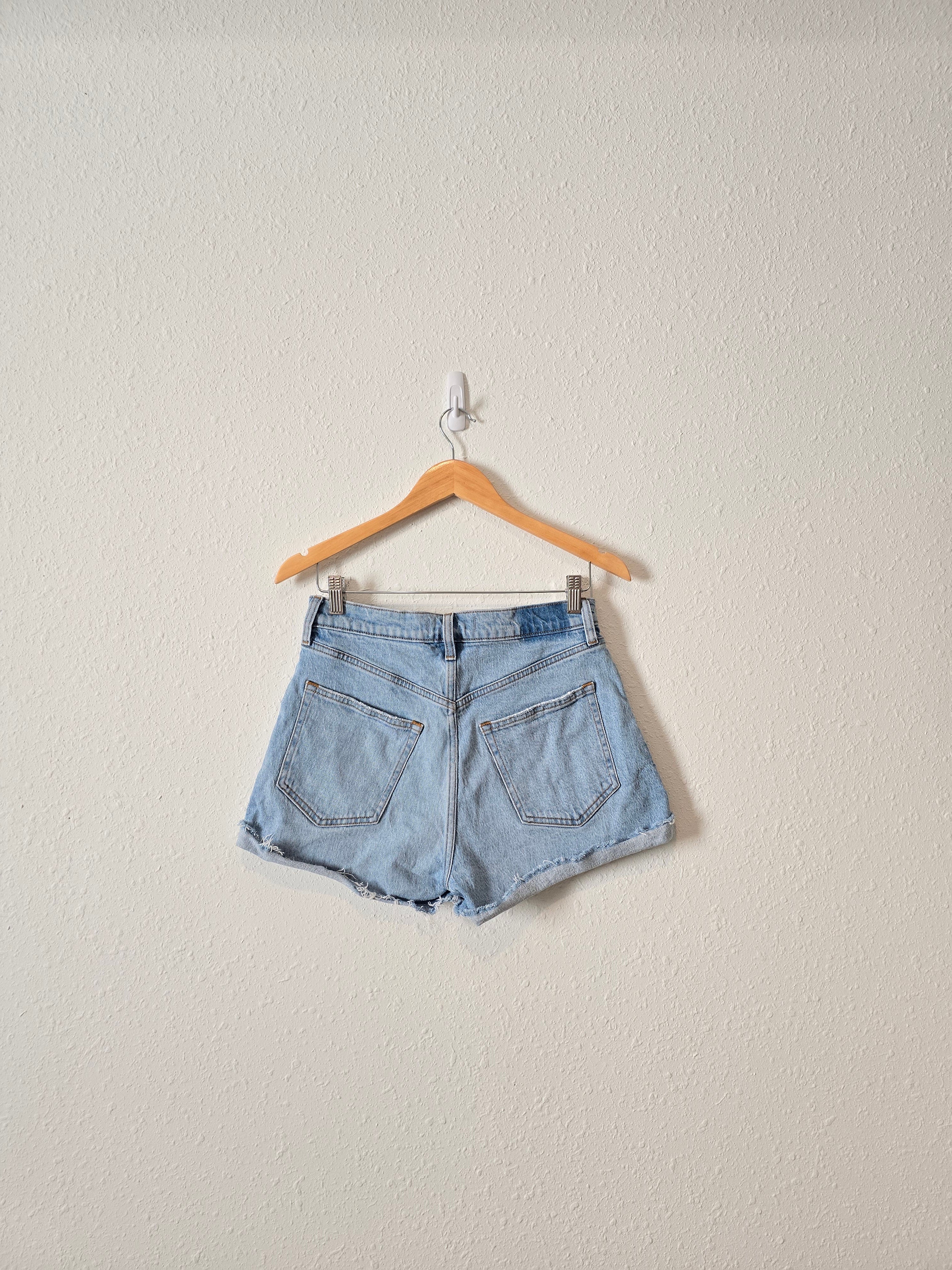 Abercrombie High Rise Mom Shorts (27/4)