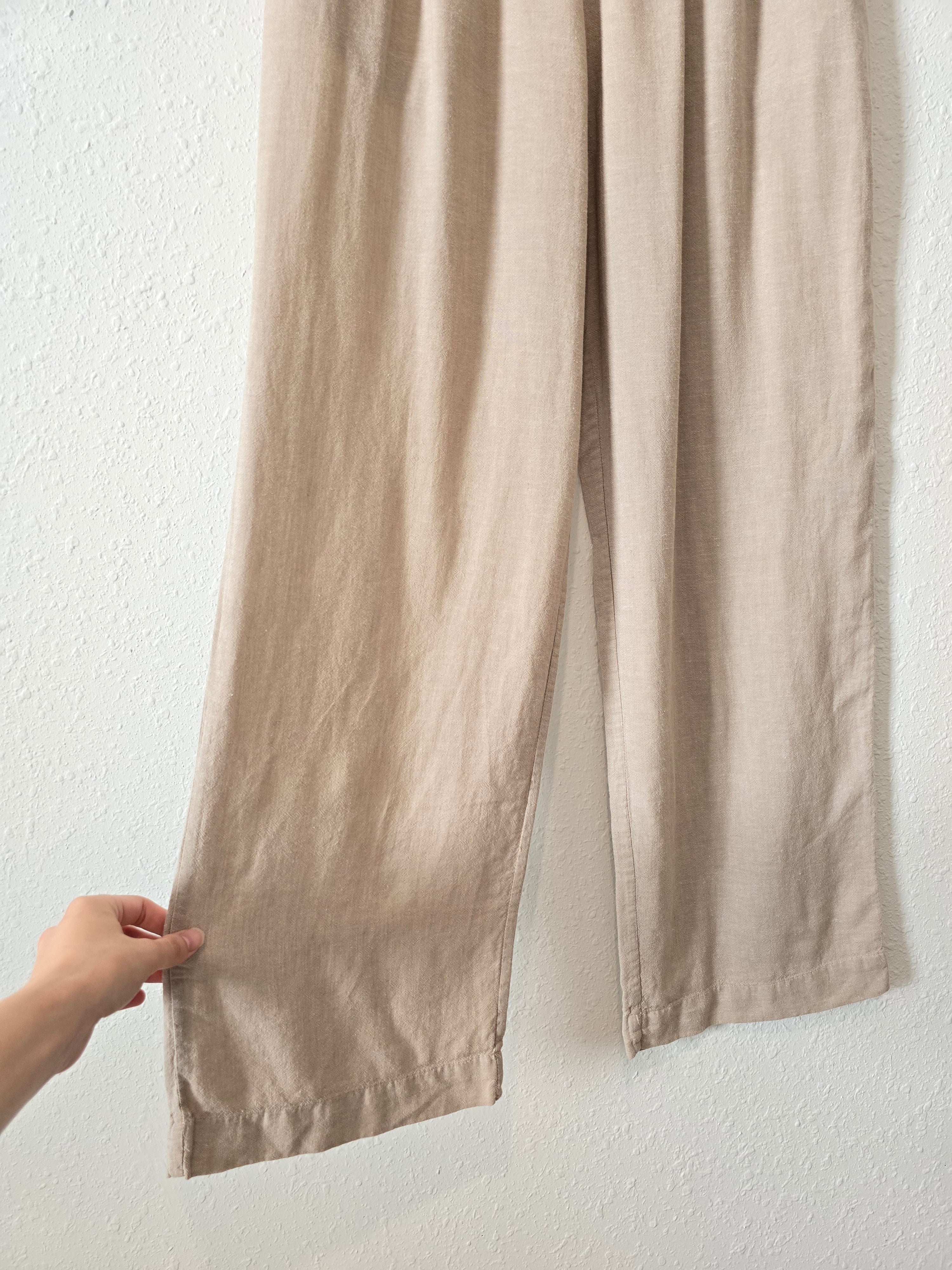 Rails Smocked Wide Leg Pants (L)