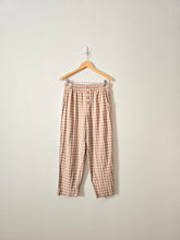 Load image into Gallery viewer, Loft Gingham Straight Pants (M)
