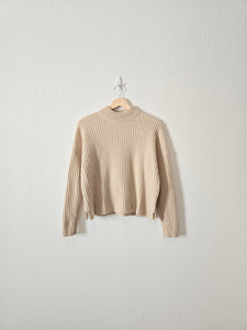 Madewell Cashmere Mockneck Sweater (XS)