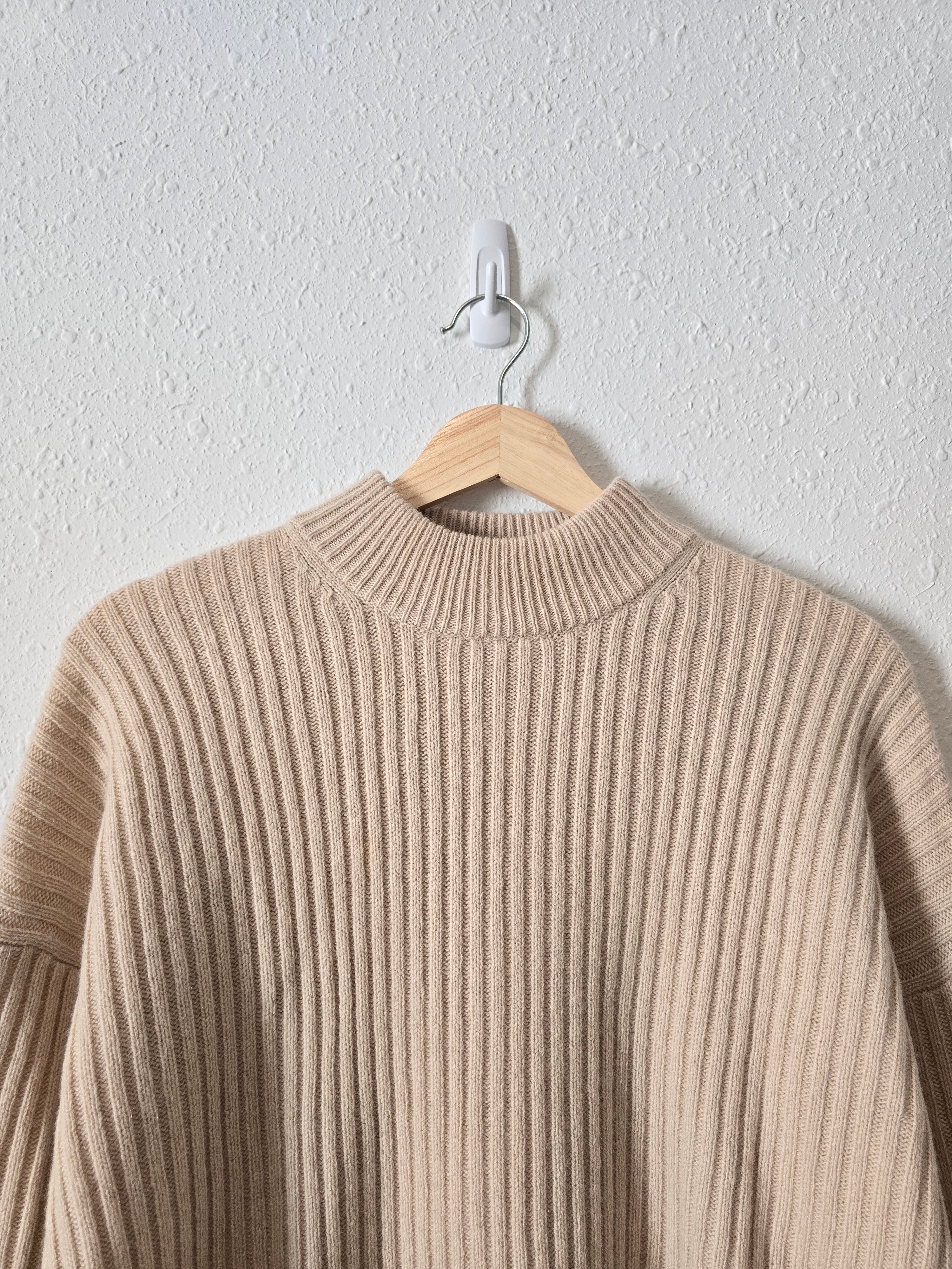 Madewell Cashmere Mockneck Sweater (XS)